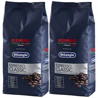 Kawa - ZESTAW 2x KAWA ZIARNISTA DELONGHI KIMBO CLASSIC ESPRESSO ROBUSTA 1KG - miniaturka - grafika 1