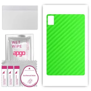 folia naklejka skórka strukturalna na TYŁ do Umidigi G5 Tab - Carbon Zielony - apgo SKINS - Akcesoria do tabletów i e-booków folia naklejka skórka strukturalna na TYŁ do Umidigi G5 Tab - Carbon Zielony - apgo SKINS - Akcesoria do tabletów i e-booków - miniaturka - grafika 1