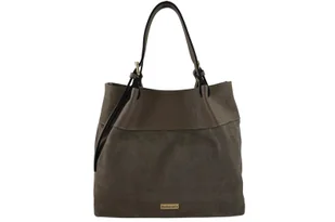 Elegancka torebka damska z naturalnego zamszu - Beżowa ciemna - Torebki damskie Elegancka torebka damska z naturalnego zamszu - Beżowa ciemna - Torebki damskie - miniaturka - grafika 1