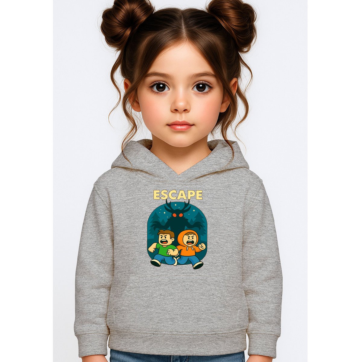 BLUZA DZIECIĘCA Z KAPTUREM 99 NOCY W LESIE ROBLOX 146-152 PREZENT