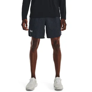 Męskie Spodenki UNDER ARMOUR UA LAUNCH 7'' PRINTED SHORT 1376582-044 – Szary - Spodenki męskie - miniaturka - grafika 1