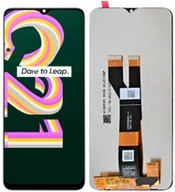 Części serwisowe do telefonów - WYŚWIETLACZ EKRAN LCD DO REALME C21 - miniaturka - grafika 1