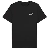 Koszulki sportowe męskie - Koszulka męska Puma ESS Small No. 1 Logo Tee Rozmiar: XXL / Kolor: czarny - miniaturka - grafika 1