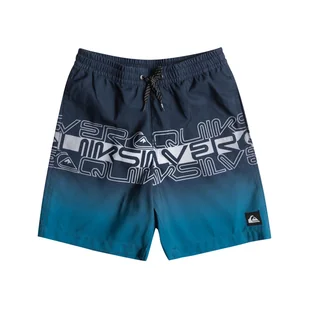 Dziecięce Szorty QUIKSILVER WORDBLOCK 16 B JAMV EQBJV03434-BYJ6 – Granatowy - Spodenki damskie - miniaturka - grafika 1