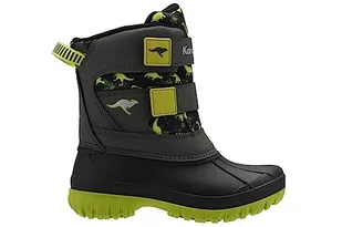 KangaROOS K-Bennet V śniegowce, wojskowa zieleń/limonka, 29 EU, Military Green Limetta, 29 EU - Śniegowce damskie - miniaturka - grafika 1