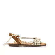 Sandały damskie - MTNG 53186, Sandały damskie, Beżowy, 39 EU - miniaturka - grafika 1