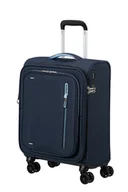 Walizki - Walizka kabinowa American Tourister Cloudrider 55cm powiększana granatowa - miniaturka - grafika 1