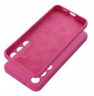 Etui i futerały do telefonów - Futerał SILICONE 2mm do MOTOROLA G55 5G róż - miniaturka - grafika 1