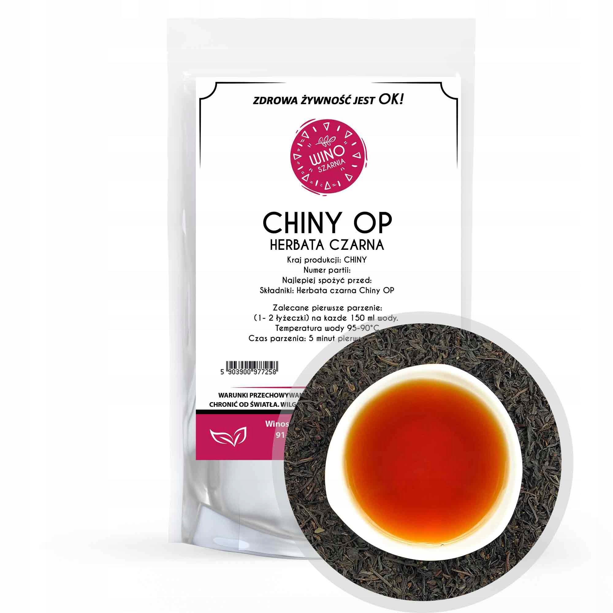 Herbata liściasta czarna Madras Indie liście czarnej herbaty 1 kg