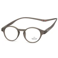 Okulary korekcyjne, oprawki, szkła - Okulary Na MAGNES do Czytania PLUSY Damskie Męskie MR60C moc: +2,5 - miniaturka - grafika 1