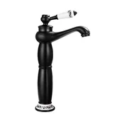 Baterie umywalkowe - Mexen Draco bateria umywalkowa wysoka, czarna - 745410-70 - miniaturka - grafika 1