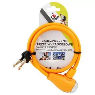 Zabezpieczenie rowerowe kolorowe pętla 1000x10 4bike - Zabezpieczenia do roweru - miniaturka - grafika 1