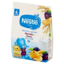 Nestle KASZKA MLECZNO-RYŻOWA MORELA ŚLIWKA 230G - Kaszki dla dzieci - miniaturka - grafika 1