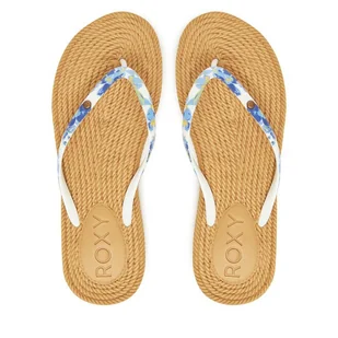 Japonki Roxy ARJL101004 Biały - Klapki i japonki damskie - miniaturka - grafika 1