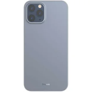 Baseus Wing Case Ultracienkie etui iPhone 12 Pro Max Biały (WIAPIPH67N-02) WIAPIPH67N-02 - Etui i futerały do telefonów - miniaturka - grafika 1