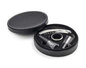 Zestawy do wina - Zestaw do wina NEBBILO pakowany w pudełko wykończone ekoskórą - miniaturka - grafika 1