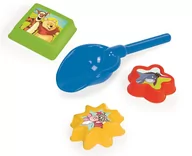 Zabawki do piasku - Łopatka + 3 Foremki Iml Kubuś Puchatek Wader 77820 1+ - miniaturka - grafika 1