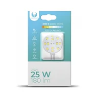 Żarówki LED - Żarówka LED G4 Round 2W 12V 3000K 180lm Forever Light - miniaturka - grafika 1