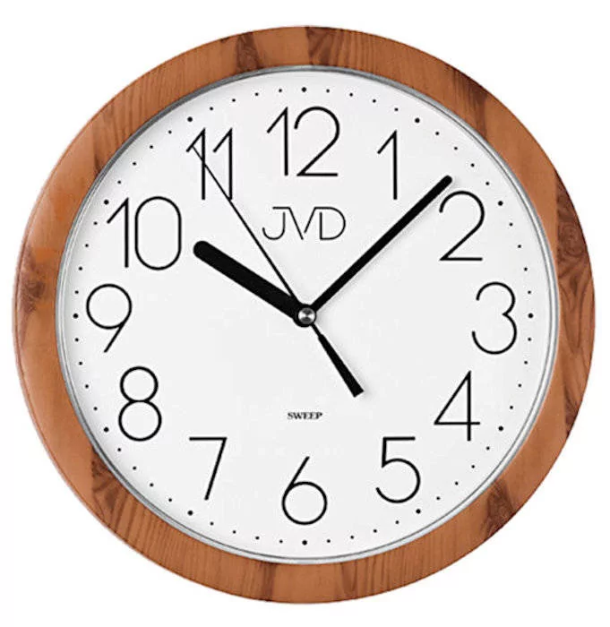 Zegar ścienny JVD H612.19 Cichy mechanizm