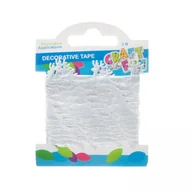 Pozostałe akcesoria dla plastyków - Craft with Fun Ozdoba dekoracyjna Taśma Renifer 2m/2,5cm Sreb 12/288 - miniaturka - grafika 1