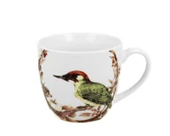 Kubki - Kubek do kawy Duo zwierzęta, dzięcioł wykonany z porcelany, kubek, filiżanka, kubek do kawy z uchwytem 460 ml - miniaturka - grafika 1