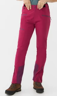 Odzież trekkingowa damska - Spodnie trekkingowe damskie VIKING Expander Warm różowe - grafika 1