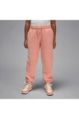 Spodnie i spodenki dla dziewczynek - Spodnie dla dużych dzieci Jordan Brooklyn Fleece - Pomarańczowy - Nike - miniaturka - grafika 1