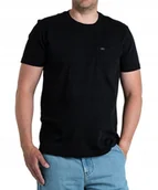 Koszulki męskie - T-shirt Lee POCKET TEE 112115058 L63JFQ01 Black L - miniaturka - grafika 1