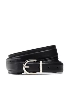 Paski - Calvin Klein Pasek Damski Highwaist 40Mm K60K608298 Czarny - grafika 1