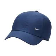Czapki męskie - Czapka Nike Dri-FIT Club Unstructured Metal Swoosh Cap, Dla obu płci - miniaturka - grafika 1