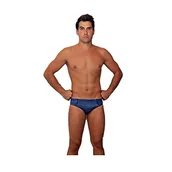 Kąpielówki męskie - Head męski metalowy kostium kąpielowy. niebieski niebieski 40 - miniaturka - grafika 1