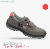 Obuwie robocze - SANDAŁY BEZPIECZNE Z PODNOSKIEM KOMPOZYTOWYM I NIEMETALOWĄ WKŁADKĄ ANTYPRZEBICIOWĄ PPO STRZELCE OPOLSKIE MODEL 551, PN-EN ISO 20345, S1, P, SRC - miniaturka - grafika 1