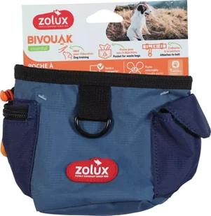 ZOLUX Saszetka na przysmaki dla psa BIVOUAK - niebieska - Artykuły szkoleniowe - miniaturka - grafika 1