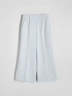 Spodnie damskie - Reserved - Spodnie culotte z wiskozą - jasnoturkusowy - miniaturka - grafika 1