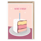 Kartki okolicznościowe i zaproszenia - Cardie Kartka urodzinowa, eko koperta K014 - miniaturka - grafika 1