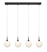 Lampy sufitowe - Markslojd QUATRO XL Wisząca 4L Czarny/Biały 107762MARKS) - miniaturka - grafika 1