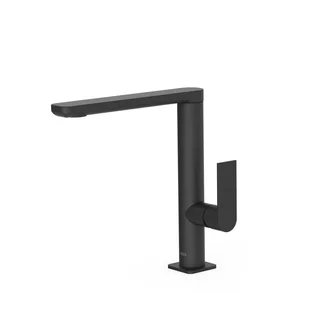 Bateria umywalkowa nablatowa Tres Loft czarny mat 20020502NM - Baterie umywalkowe - miniaturka - grafika 1