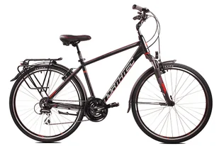 Bergon VB AC czarno-czerwony 22" - Rowery - miniaturka - grafika 1