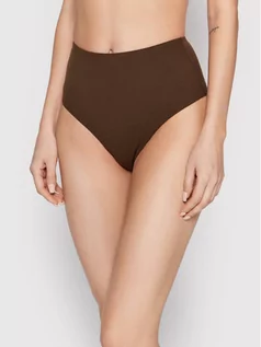 Stroje kąpielowe - Etam Dół od bikini 6532549 Brązowy - grafika 1