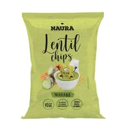 Chrupki - Naura Chrupki z soczewicy Wasabi 70 g - miniaturka - grafika 1