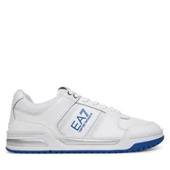 Sneakersy męskie - Sneakersy EA7 Emporio Armani X8X234 XK422 R940 Biały - miniaturka - grafika 1