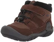 Buty dla chłopców - KEEN Knotch Chukka Boot, Dark Earth/Black, 6 UK - miniaturka - grafika 1