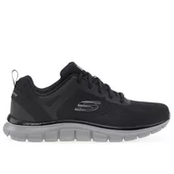 Sneakersy męskie - Buty Skechers Track-Broader 232698BKCC - czarne - miniaturka - grafika 1