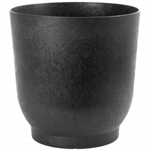 Donica wysoka Flamenco śr. 52 cm gumowa czarna - Donice - miniaturka - grafika 1