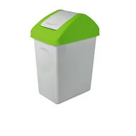 Kosze na śmieci - Branq UCHYLNY KOSZ NA ŚM.10L SEGREG.ZIEL.1310 - miniaturka - grafika 1