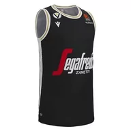 Koszulki sportowe męskie - Macron Unisex Virtus M22/23 Gara Home Europa Sr Tanktop, czarny, M, czarny, M - miniaturka - grafika 1