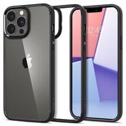 Etui i futerały do telefonów - Spigen Etui Ultra Hybrid do iPhone 13 Pro Max Matte Black - miniaturka - grafika 1