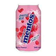 Soki i napoje niegazowane - Mentos Berry Drink 340ml - miniaturka - grafika 1