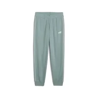 Spodnie rowerowe - PUMA Sportowe komfortowe spodnie dresowe TR cl - miniaturka - grafika 1