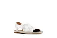 Półbuty damskie - Sarla Cadence [white leather] - rozmiar 37.5 - miniaturka - grafika 1